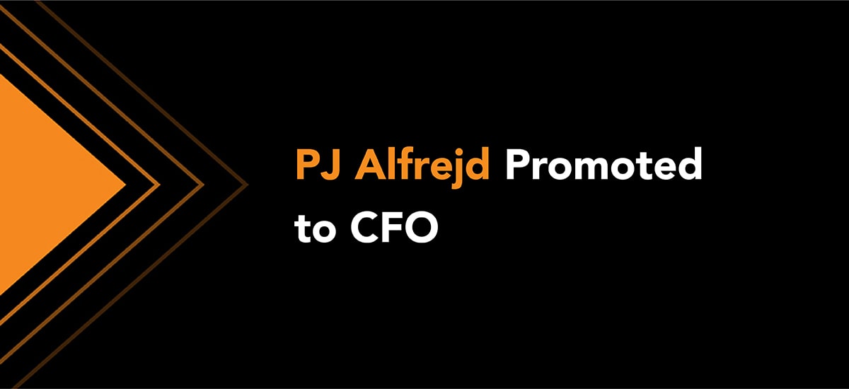 PJ Alfrejd Promoted to CFO