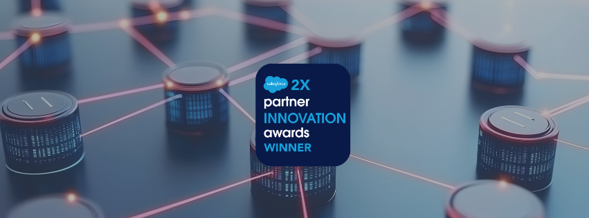 A5 celebrating Salesforce Partner Innovation Award 2024 for EVPassport's high-tech manufacturing revenue transformation.